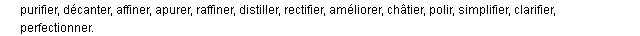 épurer synonymes épurer synonymes