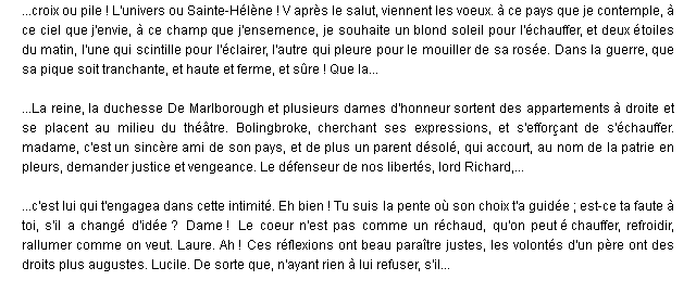 échauffer citation