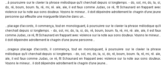 ré citations ré citation