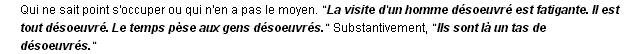 dsoeuvr dfinition
