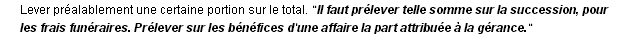 prélever définition prélever définition