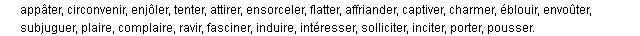 allécher synonymes allécher synonymes