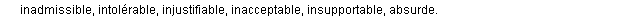 indéfendable synonymes indéfendable synonymes