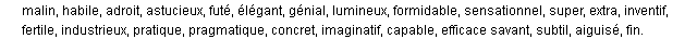 ingénieux synonymes ingénieux synonymes