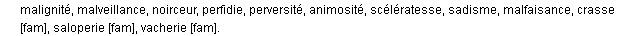 mchancet synonymes