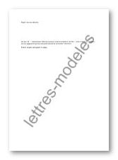 Modèle et exemple de lettres type : Don de véhicule