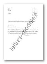 Modèle et exemple de lettres type : Permis de visite en Modèle et exemple de lettres type : Permis de visite en