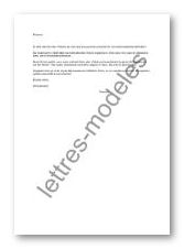 Lettre type pour site de rencontre